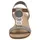 Rieker Riemchensandale Damen Grau/Braun 41