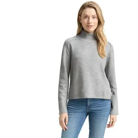 Tom Tailor Strickpullover Silber Grau M