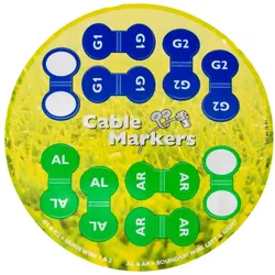 Kabel Marker Aufkleber für Installationsleitungen