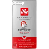 illy - Classico Espresso - 10 Kapseln - Nespresso Kompatibel