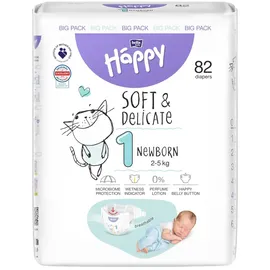 Bella Happy Windeln Gr. 1 (2-5 kg) 82 St.