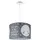 Paco Home Pendelleuchte Baby Lampenschirm Stoff Rund Sterne Kinderlampe E27