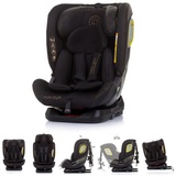 Chipolino Kindersitz i-Size Next Gen (40 - 150 cm) Isofix Reboard 360° drehbar schwarz