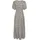 VIVANCE Maxikleid Blümchen grau 40