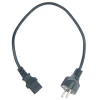 Adam Hall Cables 8101 KA 0050 Kaltgerätekabel 3 x 0.75mm2, 0,5 m