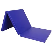CCLIFE Weichbodenmatte Klappbar Turnmatte Weichbodenmatte Gymnastikmatte Yogamatte 180x60x5 blau