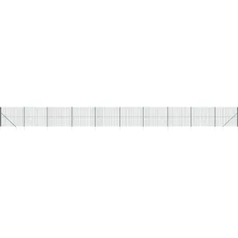 vidaXL Maschendrahtzaun mit Bodenhülsen 1,8 x 25 m Grün