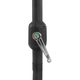 LINDER EXCLUSIV Sonnenschirm mit Kurbel Ø 300 cm grün