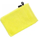 VOSSEN Waschhandschuh Tomorrow 16 x 22 cm Baumwolle Yellow