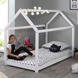 Vipack Hausbett Cabane 90 x 200 cm weiß