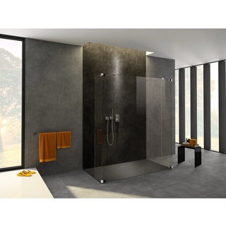 Hüppe EasyFlat Duschwanne, Ablauf lange Seite, rechteckig, 1200x900mm EF0109128, Farbe: Anthrazit Matt