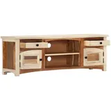 vidaXL TV-Schrank 120x30x40 cm Altholz Massiv Modell 6