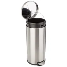 Amazon Basics Edelstahl Mülleimer 30 l Grün