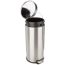 Amazon Basics Edelstahl Mülleimer 30 l Grün