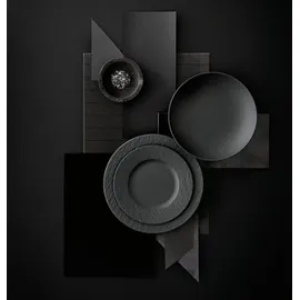 Villeroy & Boch Manufacture Rock Tafelservice 18-tlg. schwarz