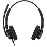 Poly HP Poly Mission 425 Stereo-Headset USB-C/A, kabelgebunden, KI-Geräuschunterdrückung, Bulk-Verpackung (Kommerzielles Produkt)