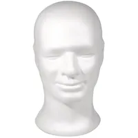 Rayher Styroporform weiß Kopf männlich 30,5 cm, 1 St.