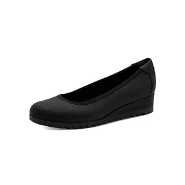 Jana Damen Ballerina Vegan 8-22361-46 Ballerinas, Black, 40 EU