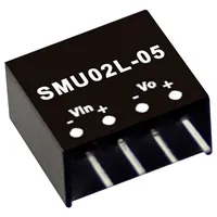MeanWell MEAN WELL SMU02M-15 DC/DC-Wandlermodul 133 mA 2 W