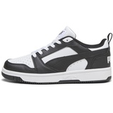 Puma Rebound V6 Lo JR Sneaker, White Black, 39