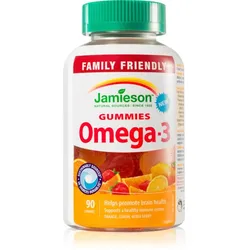 Jamieson Omega-3 Gummies Weichkapseln zum Kauen mit essenziellen Fettsäuren 90 St.