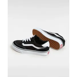 Vans Brooklyn Ls Sneaker, Suede/Canvas Black/White, 38