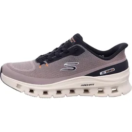 SKECHERS Glide-Step Pro Taupe Knit / Black Pu 41