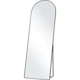 Famanu Standspiegel 165x55,8cm - Passpiegel mit runder Oberkante
