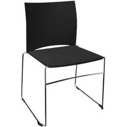 Stuhl Diane mit Sitz & Rückenlehne aus Kunststoff