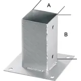 E-NORMpro Aufschraubhülse tzn 101 vierkant