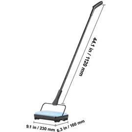 Vevor Teppichkehrer 17 cm