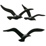 Boltze Birdy Möwe Metall 2er Set