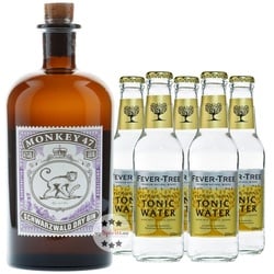 Monkey 47 Dry Gin & 5 x Fever-Tree Indian Tonic Water