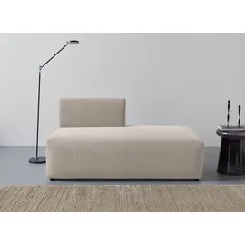 LeGer Home by Lena Gercke Chaiselongue "LYZA Open end, Loungemöbel zum Relaxen, Maße B/T/H: 152/96/74 cm", taupe, B:152cm H:74cm T:96cm, 100% Polyester, LEGER HOME BY LENA GERCKE, Sofas, Chaiselongue, als Modul oder separat verwendbar, für individuelle Zusammenstellung