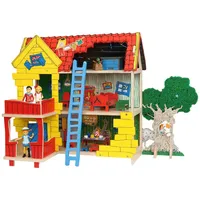 Pippi Langstrumpf Puppenhaus Villa Kunterbunt, Holz