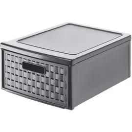 Rotho Country 26 x 14,5 x 35 cm 1-tlg. anthrazit