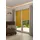 K-HOME Klemmfix-Minirollo 85 x 150 cm Verdunkelung gelb
