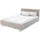 Juskys Nizza mit Matratze 140 x 200 cm beige