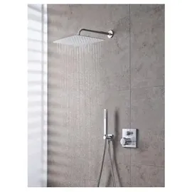 Duravit Stabbrause MinusFlow 212mm, Anschl.-G. G 1/2, eck., sw matt