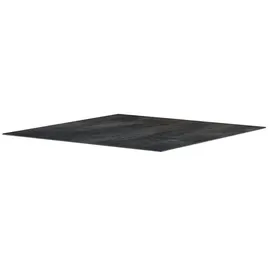 Sieger Gartentisch-Platte 90x90 cm, Polytec Dunkelgrau