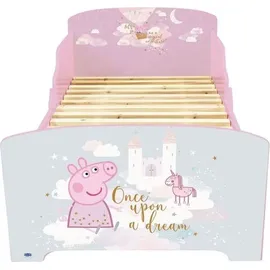 cijep Kinderbett Peppa Pig 140 x 70 cm Holz rosa