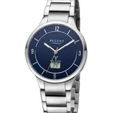 REGENT - FR-290 - Armbanduhr - Herren - silber