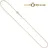 Jobo Venezianerkette 585 Gelbgold 1,0 mm