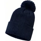 Brandit Textil Bobble Hat Blau