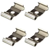 SOTech LED-Profil Montageklammern grau Stahl