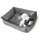 Hunter Hundesofa Merida M 70 x 50 cm grau