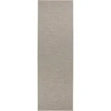 HANSE HOME BT Carpet Nature 500«, rechteckig, 5 mm Höhe, Flachgewebe, In- & Outdoor, Rutschfest, Flur, Garten, Terrasse Badezimmer – Grau Mehrfarbig, 80x250cm