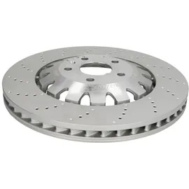 shw performance Bremsscheibe Vorderachse gelocht/genoppt, beschichtet, hochgekohlt