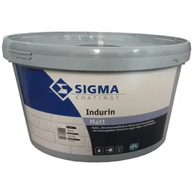 Sigma Indurin Weiß matt 12,5 l