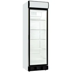 CombiSteel Flaschenkühlschrank mit Glastür Getränkekühlschrank Kühlschrank Gastro 382 L Display